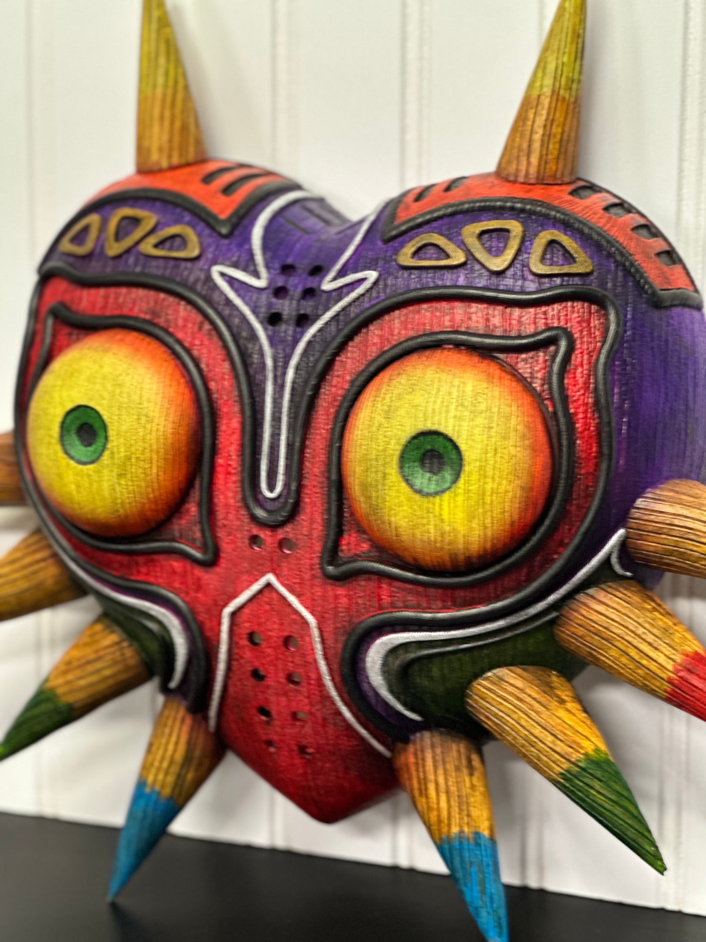 Majoras mask Zelda display piece