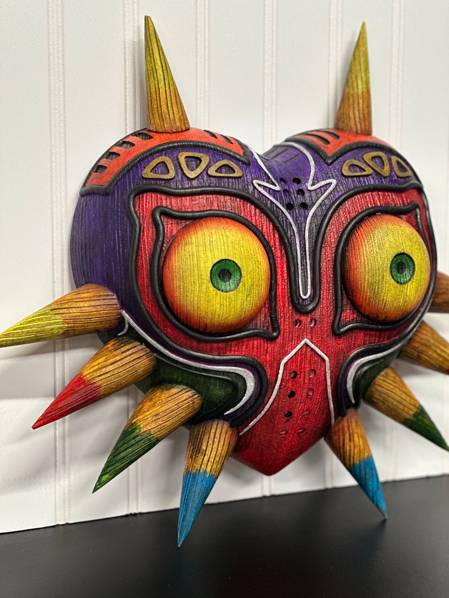 Majoras mask Zelda display piece