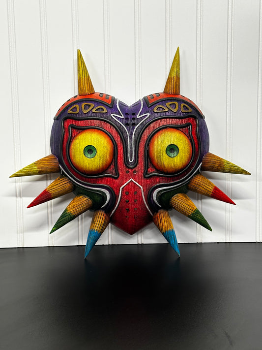 Majoras mask Zelda display piece